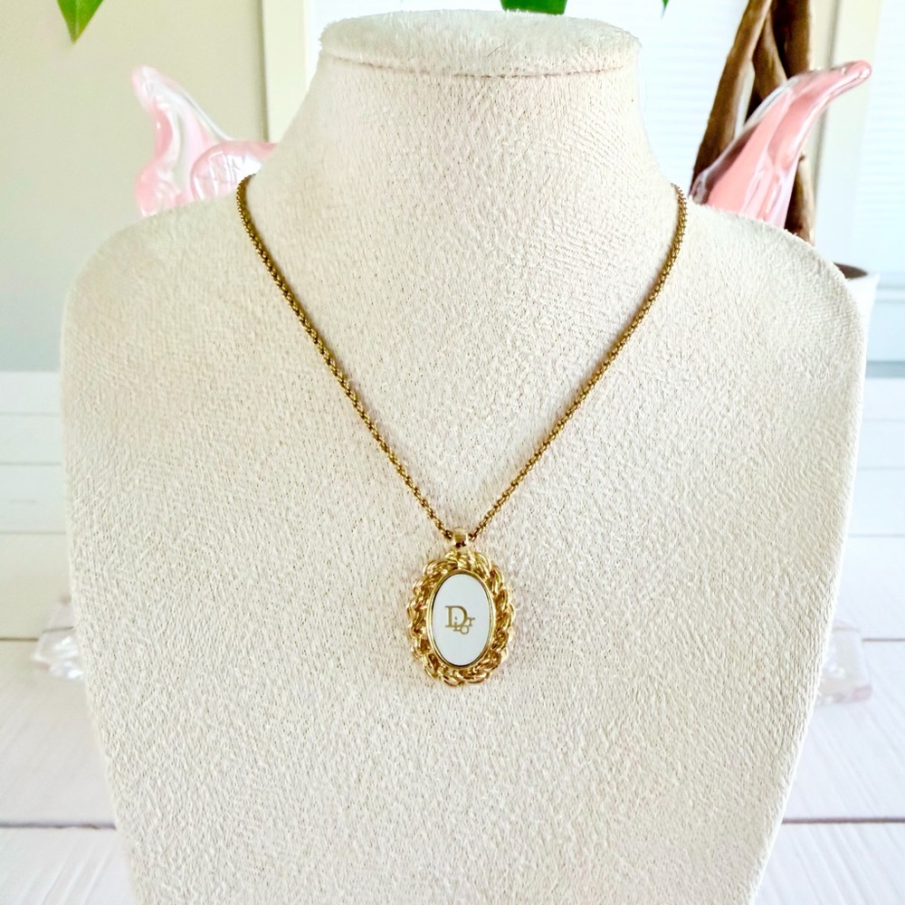 Vintage Dior Gold & Silver Necklace- Like New